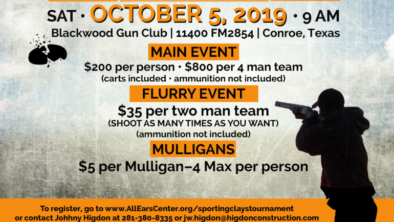 All Ears Listening and Learning Center-Sporting Clay Tournament